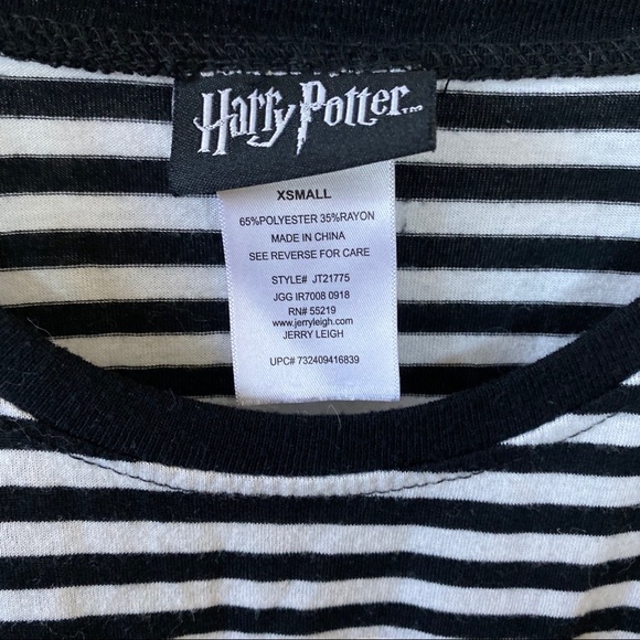 Striped Harry Potter t shirt - Picture 3 of 4